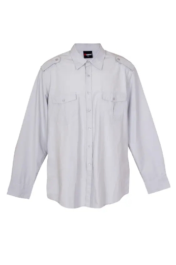 Picture of RAMO, Mens Military Long Sleeve Shirt